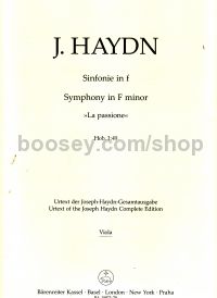 Symphony in F minor Hob. I:49 "La passione" - Viola