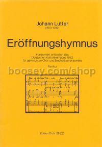 Opening Hymn - Mixed Choir & Brass Instruments (score)