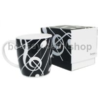 Bone China Boxed Mug - Sonata Black