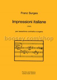 Impressioni italiane - Alto Saxophone & Organ