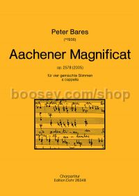 Aachen Magnificat op. 2578 (choral score)