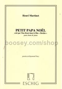 Petit Papa Noël - voice & piano