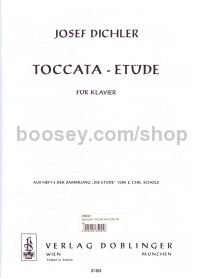 Toccata-Etüde - piano