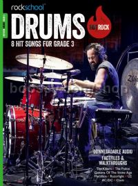 Hot Rock Drums - Grade 3 (book/download card)