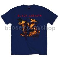 Black Sabbath T Shirt 13 Album - Men's Small