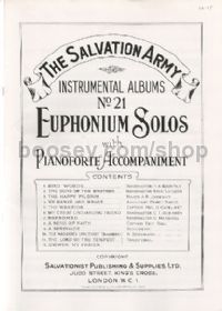 The Salvation Army Instrumental Album No. 21: Euphonium Solos