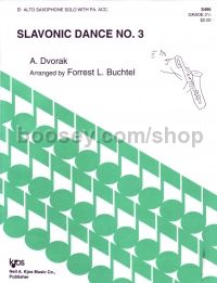 Slavonic Dance No. 3 for alto saxophone