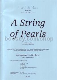 String of Pearls - Big Band (score & parts)