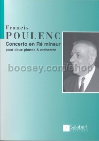 Concerto in D minor for 2 pianos & orchestra (score)