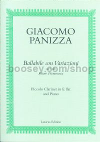 Ballabile con Variazioni nel ballo Ettore Fieramosca - Eb clarinet & piano