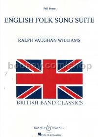 English Folk Song Suite for wind band (score only)