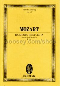 Overture from "Idomeneo Rè di Creta", K 366 (Orchestra) (Study Score)