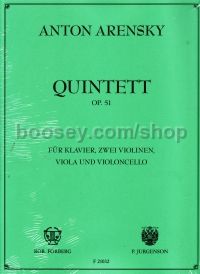 Quintett Op. 51 - piano quintet (score & parts)
