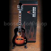 Acoustic Vintage Sunburst Finish Model (Miniature Guitar)