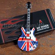 Union Jack Electric Model (Miniature Guitar)