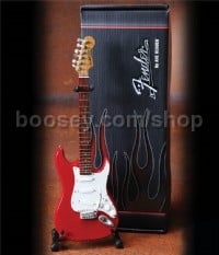 Fender Stratocaster - Classic Red Finish (Miniature Guitar)