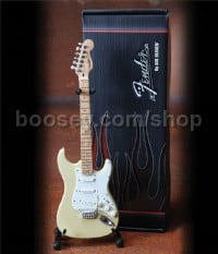 Fender Stratocaster - Cream Finish (Miniature Guitar)