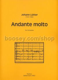 Andante molto - orchestra (full score)
