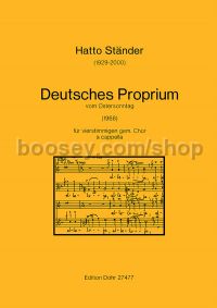 German Proper of Easter Sunday (choral score)