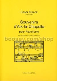 Souvenirs d'Aix-la-Chapelle op. 7 - Piano