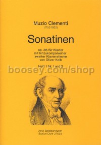 Sonatinas op. 36 Vol. 1 - 2 pianos (score)