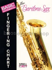 Basic Instrumental Fingering Chart for Baritone Sax