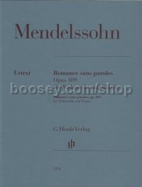 Romance sans Paroles, Op.109 (Violoncello & Piano)