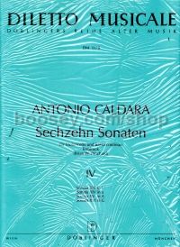 16 Sonaten Heft 4 - cello and piano