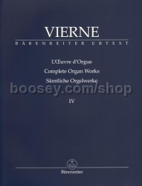 Complete Organ Works IV Symphony No 4 Op32