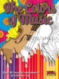 The Colors of Music - Middle School to Adult Coloring Book