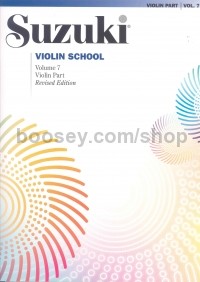 Suzuki Violin School Volume 7 - Revised