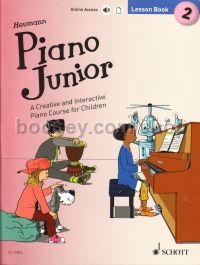 Piano Junior: Lesson Book 2 (Book + Download)