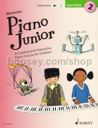 Piano Junior: Duet Book 2 (Book + Download)