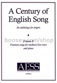 A Century of English Song Volume 10