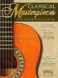 Classical Masterpieces For Fingerstyle Guitar (Book & CD)
