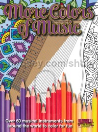 More Colors of Music - Middle School to Adult Coloring Book