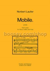 Mobile - oboe, violin & viola (score & parts)