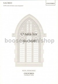 O Nata Lux (SATB With Divisions Unaccompanied)