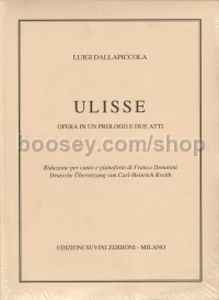 Ulisse - Oper in 2 Akten mit Prolog (Vocal Score)