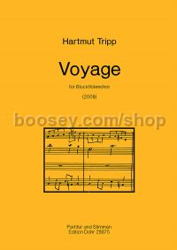 Voyage - recorder ensemble (score & parts)