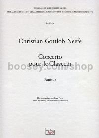 Concerto pour le Clavecin - harpsichord & orchestra (full score)