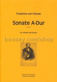 Sonata in A major op. 14 - violin & piano