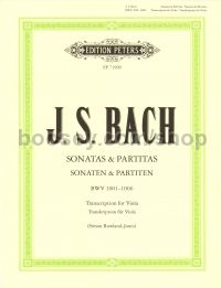 Sonatas & Partitas BWV1001-1006 (Viola)