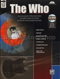 The Who Guitar Play-Along (Book & CD-Rom)