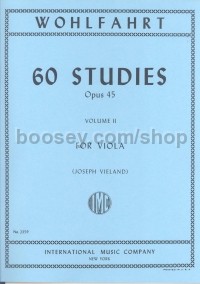 60 Studies Volume 2 op.45 (Viola)