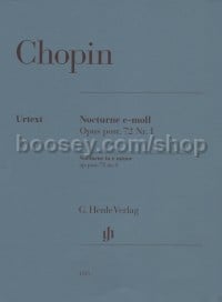 Nocturne e minor op. post. 72 no. 1 (Piano)