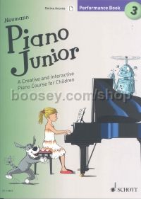 Piano Junior: Performance Book 3 (Book + Download)