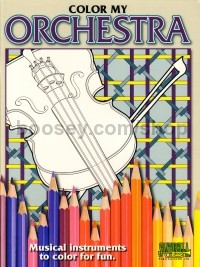 Color my Orchestra - Middle School to Adult Coloring Book