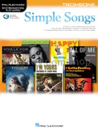 Simple Songs Instrumental Play-Along - Trombone (Book & Online Audio)