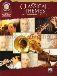 Easy Classical Themes Instrumental Solos - Trumpet (Book & CD)